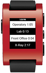 DoctorMeow works with the Pebble smartwatch